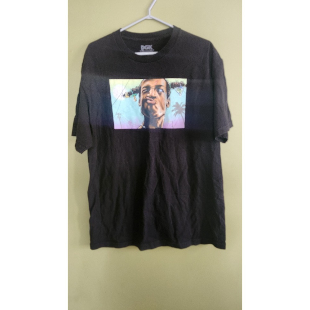 Size XL DGK Black Tshirt Marlon Wayans Loc Dog Don't Be A Menace What‎ You Say